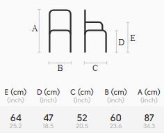 Стул Midj Nuvola PB R_TS S1390PT