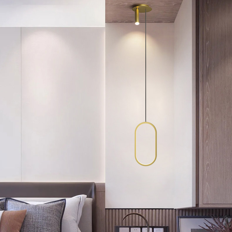 Подвесной светильник STRING D Black 4000К by ImperiumLoft