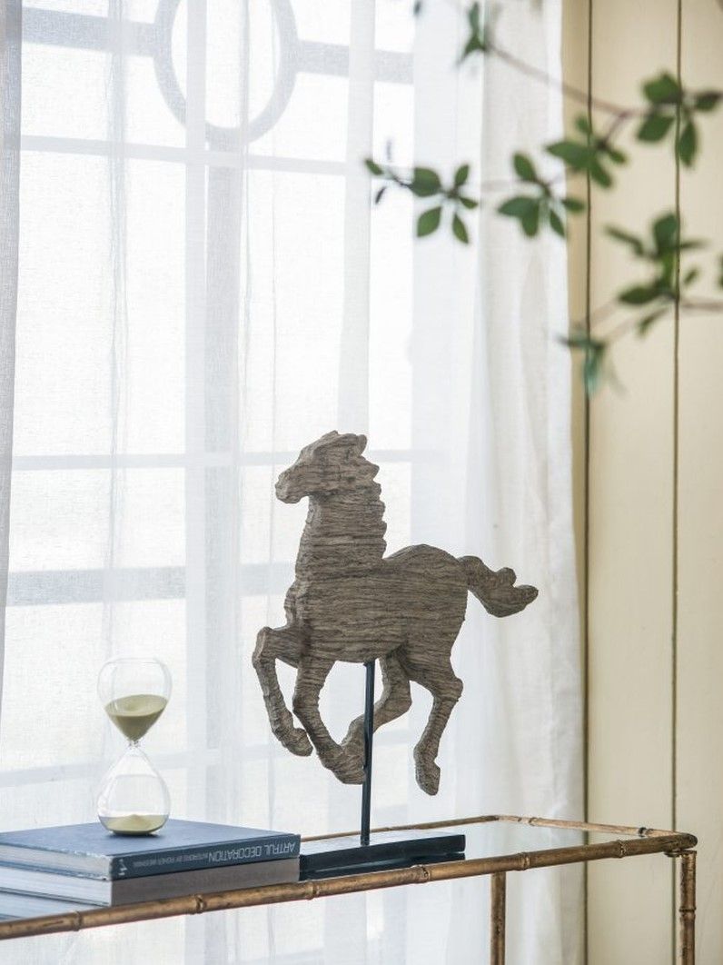 Декор настольный Лошадь Glasar 74758