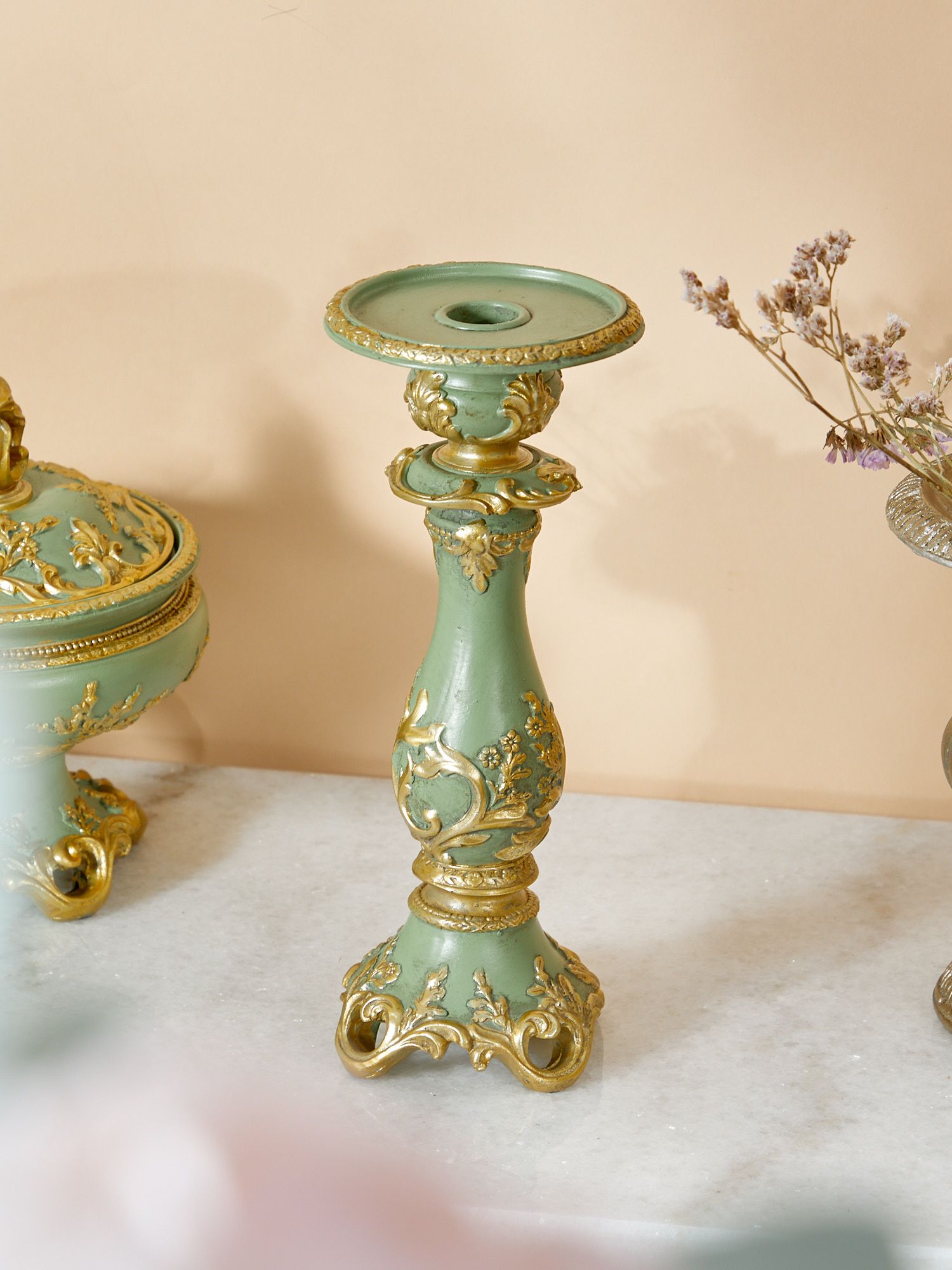 Подсвечник, под старину Glasar 28-660