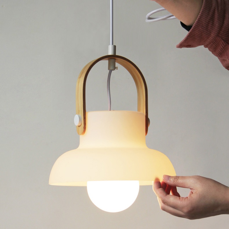 Стеклянный подвесной светильник CLUTCH GLASS by ImperiumLoft