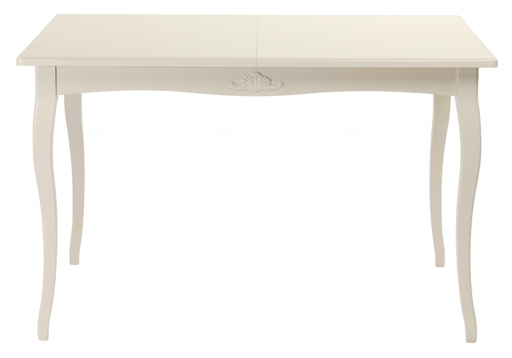 Стол деревянный Woodville Алейо слоновая кость 431975