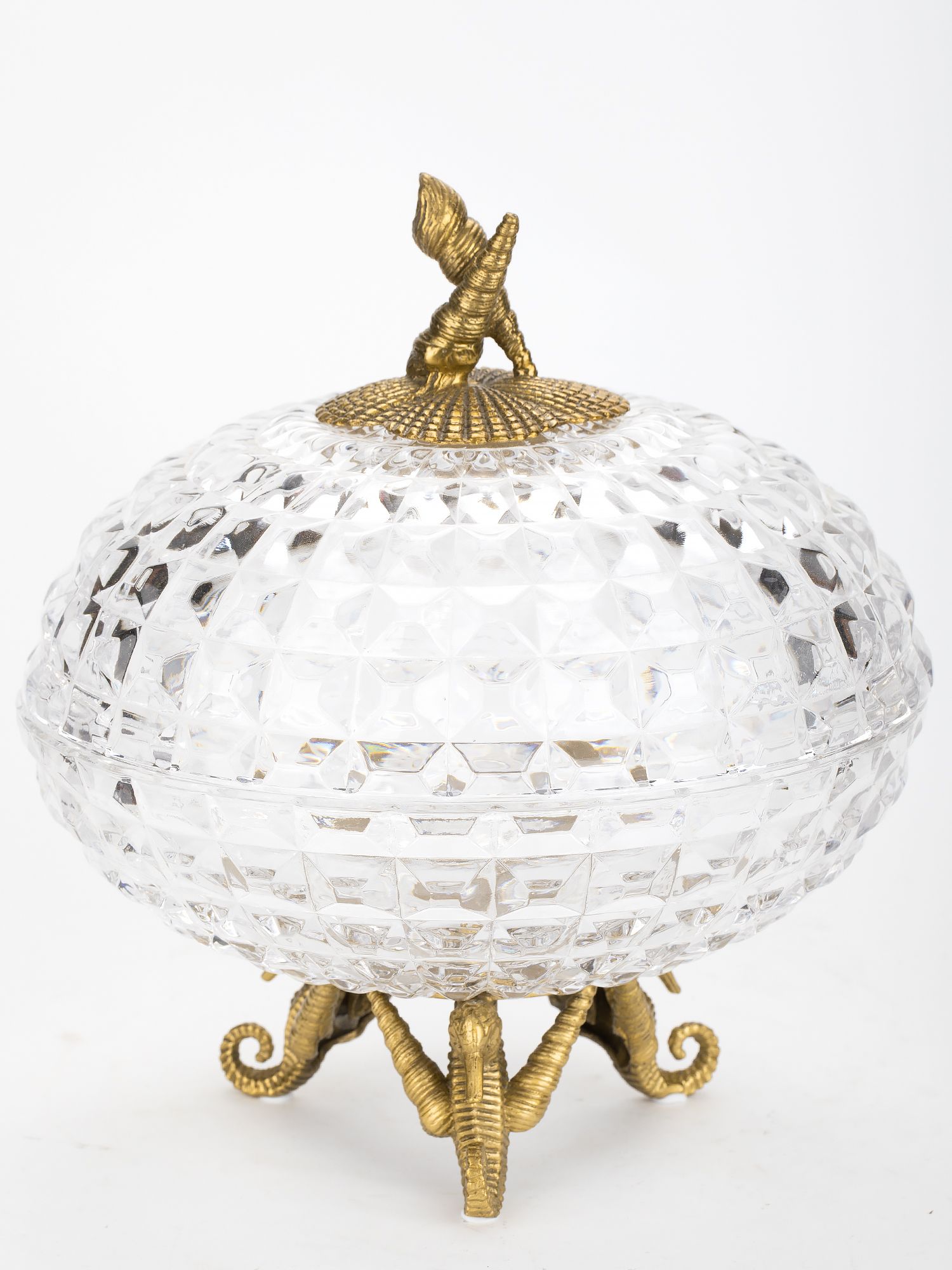 Конфетница Glasar HGL483L/1/GLASS