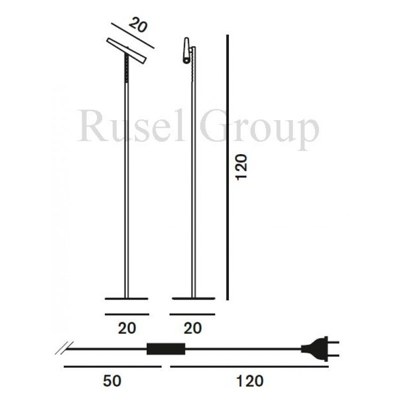 Напольный светильник Foscarini magneto TERRA