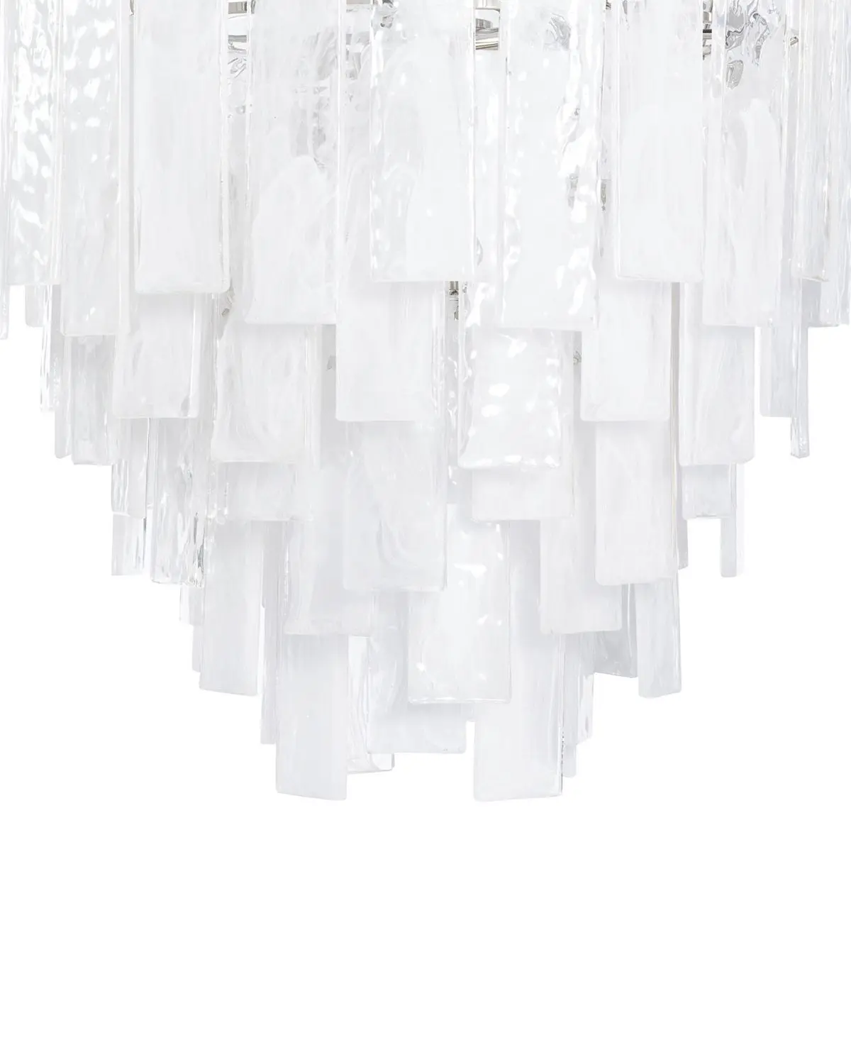 Серебряная люстра Рейнар Louvre Home JJ10211-8D polished nickel