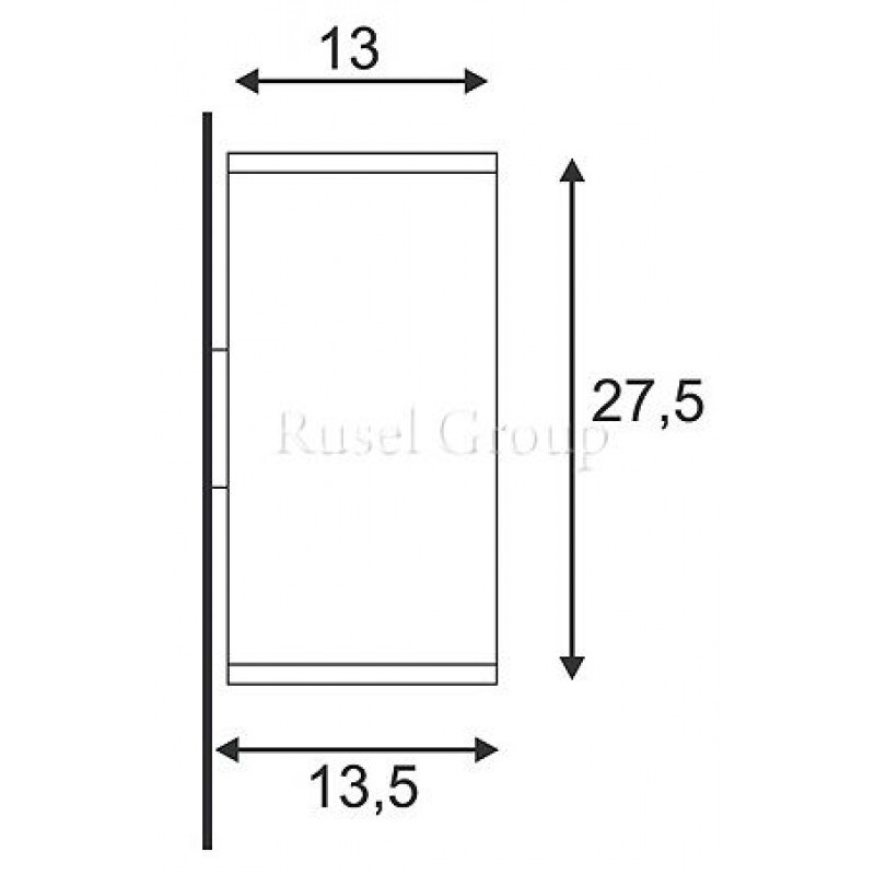 Уличный светильник SLV BIG THEO UP-DOWN OUT 229574