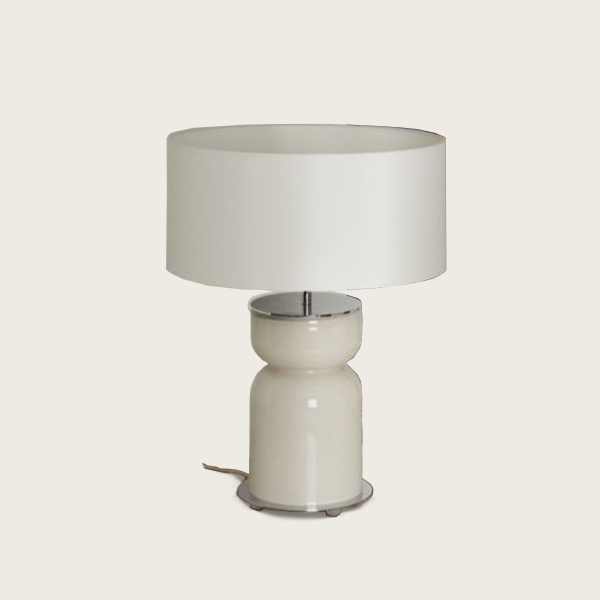 Настольная лампа Got хромированный металл / абажур 801011/36 Aromas del Campo