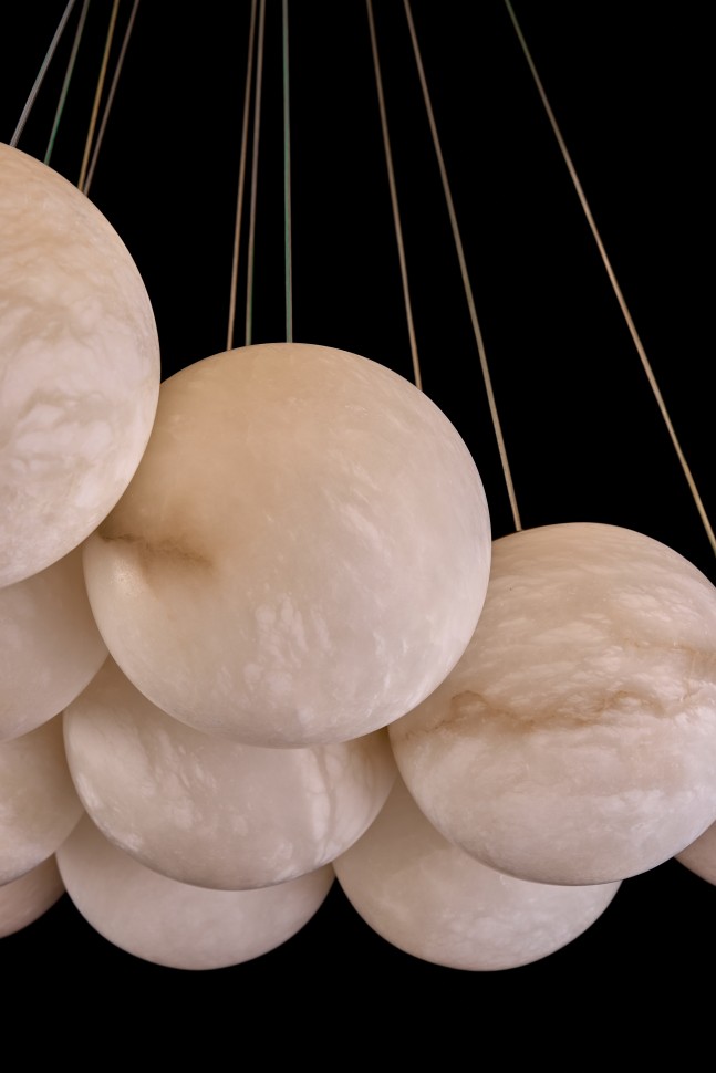 Люстра подвесная Fluorite FL1048-19PO