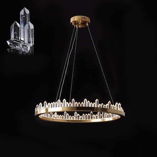 Подвесная люстра QUARTZ LUX B D60 by ImperiumLoft