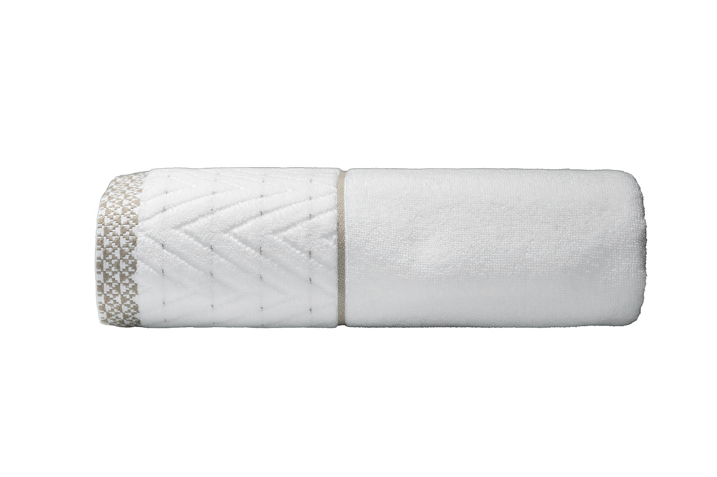 Полотенце Орсетто 70*140 белое Garda Decor 119VAL-02101