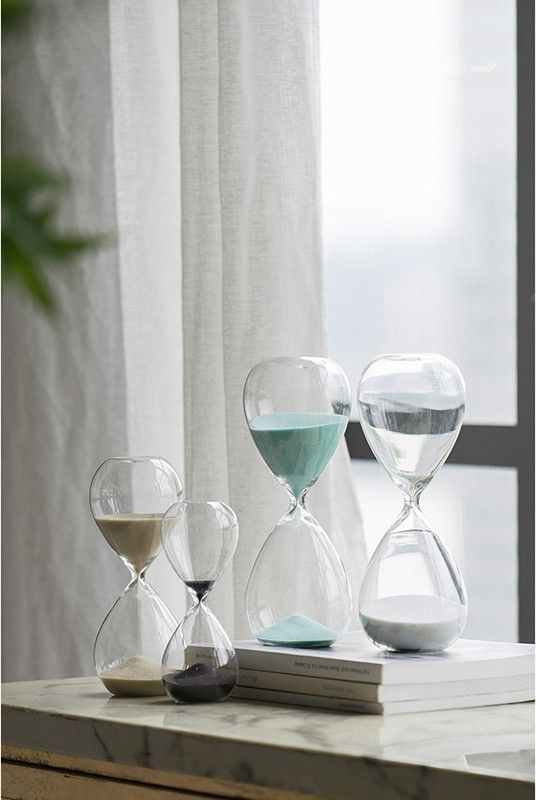 Декоративное изделие Песочные часы Glasar 73229-WHIT