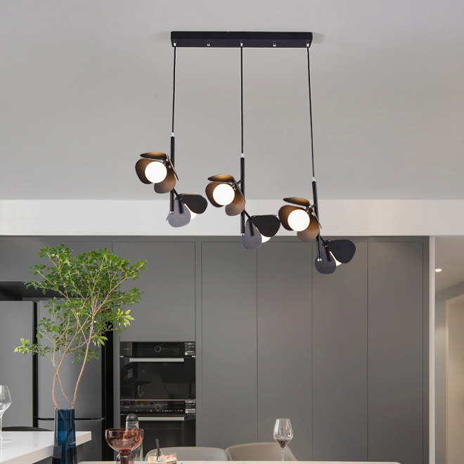 Подвесной светильник JANITA BW COMBO Black Диск by ImperiumLoft