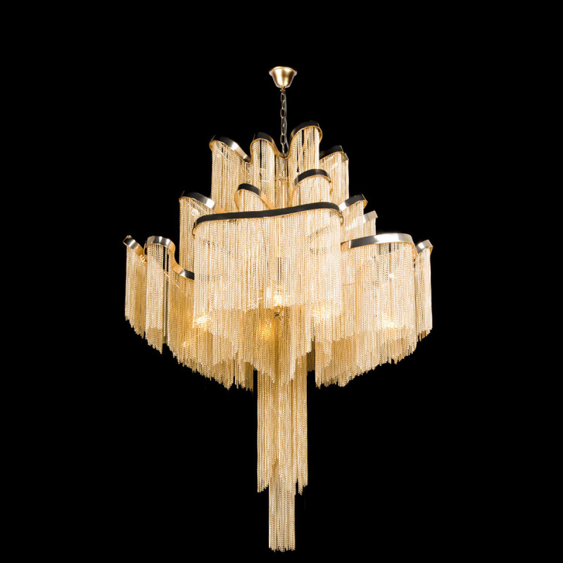 Каскадная люстра LOFT IT 10208/800 Gold