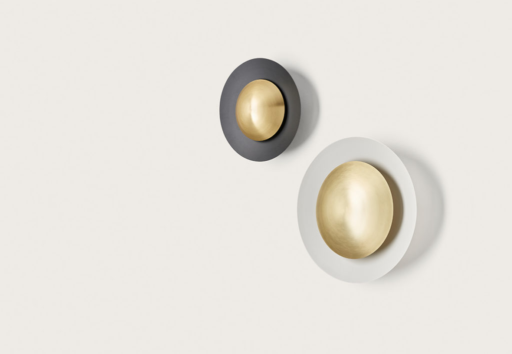 Бра Coss 40 cm черное + диффузор 25 cm латунь Aromas del Campo