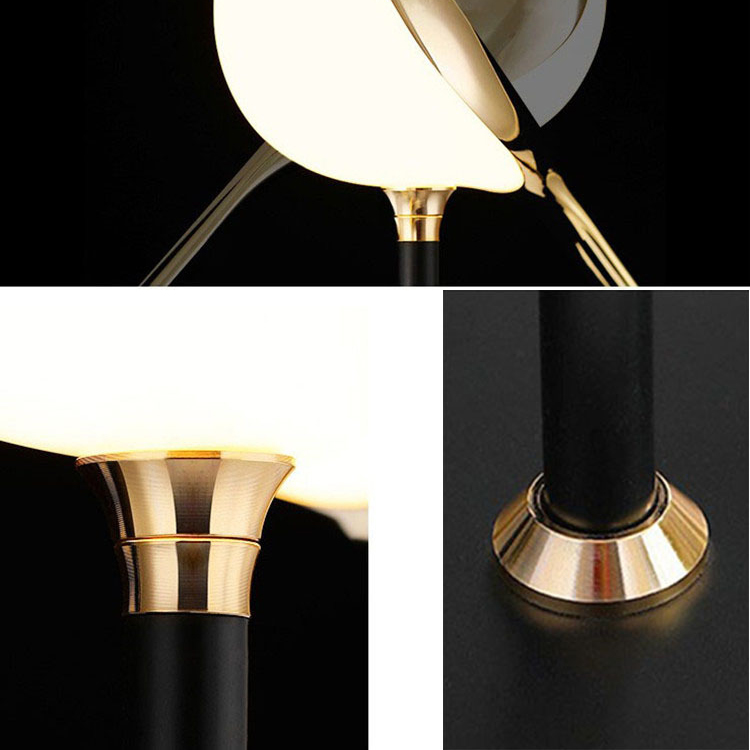 Подвесной светильник NOMI 3 gold black 3000К by ImperiumLoft