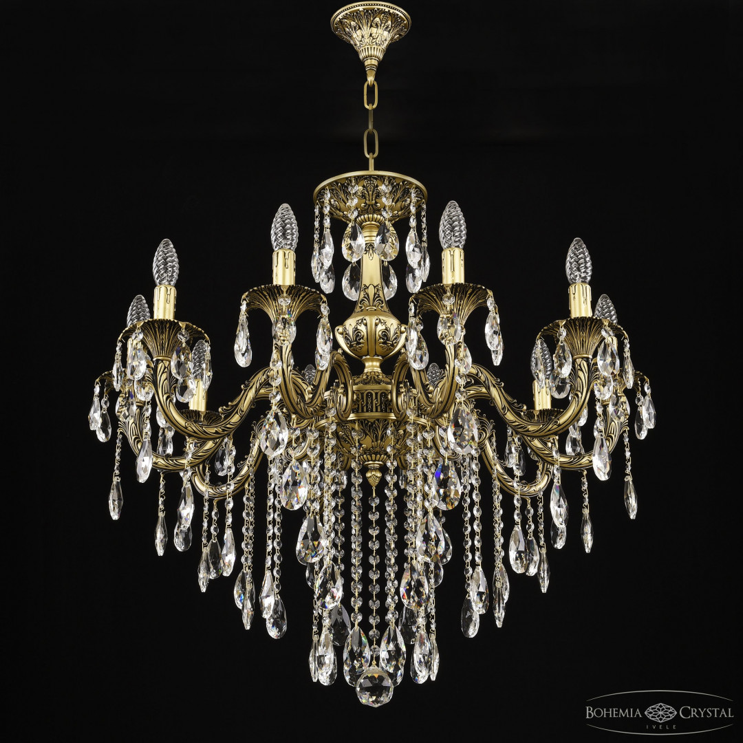 Люстра хрустальная AL79101/10/250 B AGB Bohemia Ivele Crystal