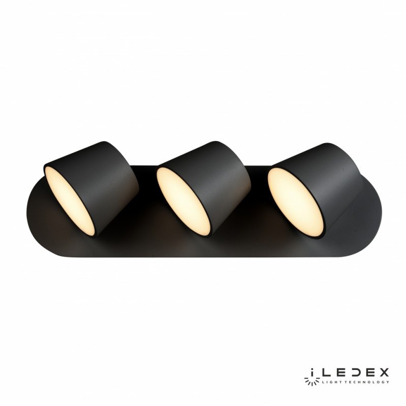 Бра iLedex W1118-3AS BK