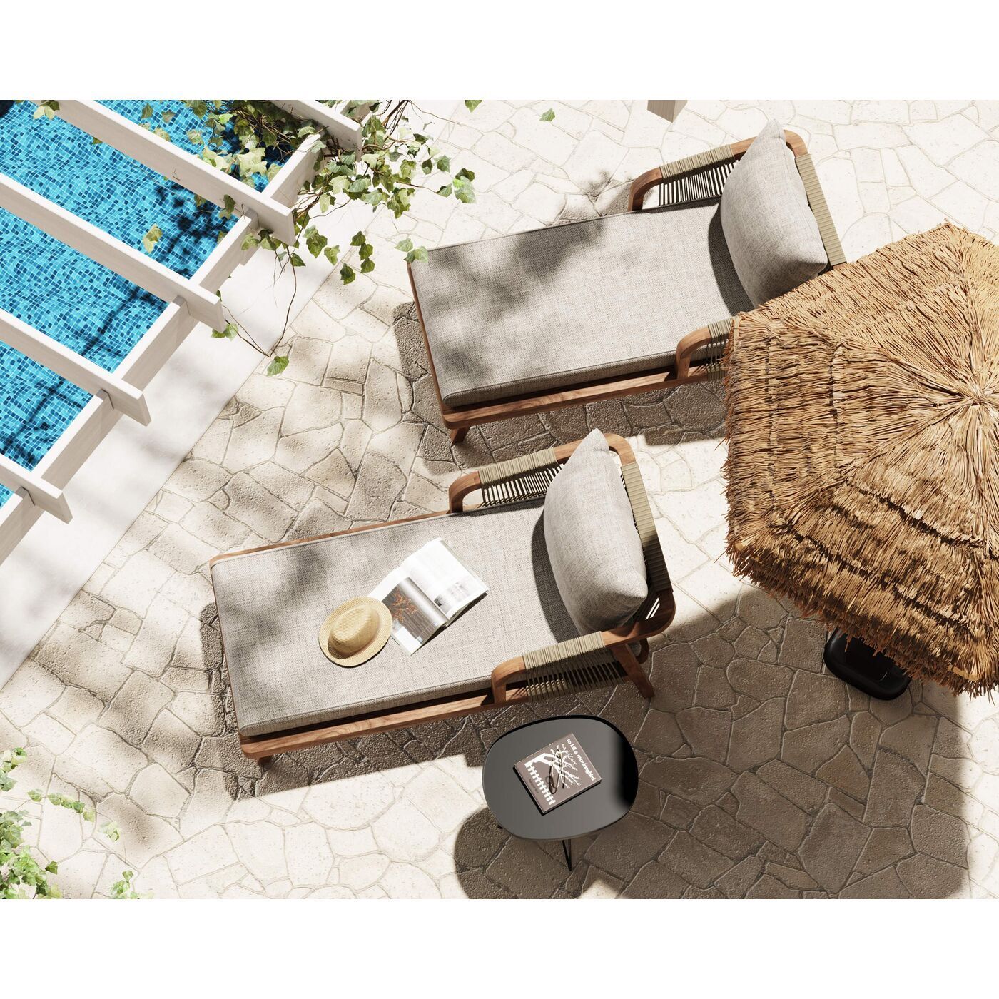 Мебель для террасы KARE Waikiki 87541