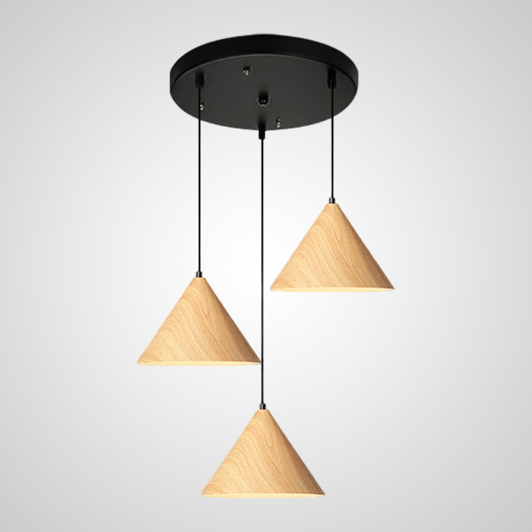 Подвесной светильник NOOMI TRIO D30 Light brown by ImperiumLoft