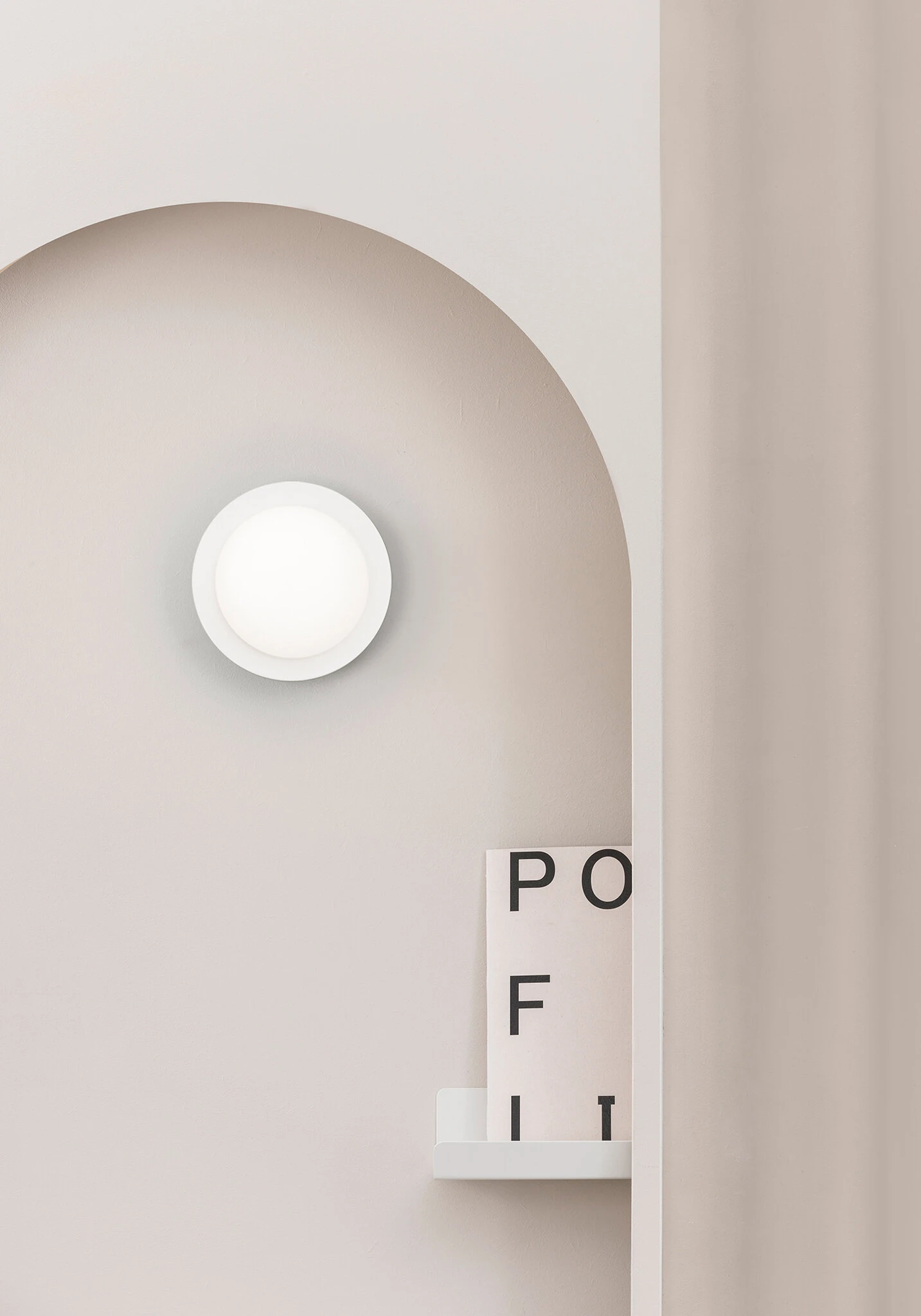 Настенный/потолочный светильник May белый LED 4W 2700K Faro