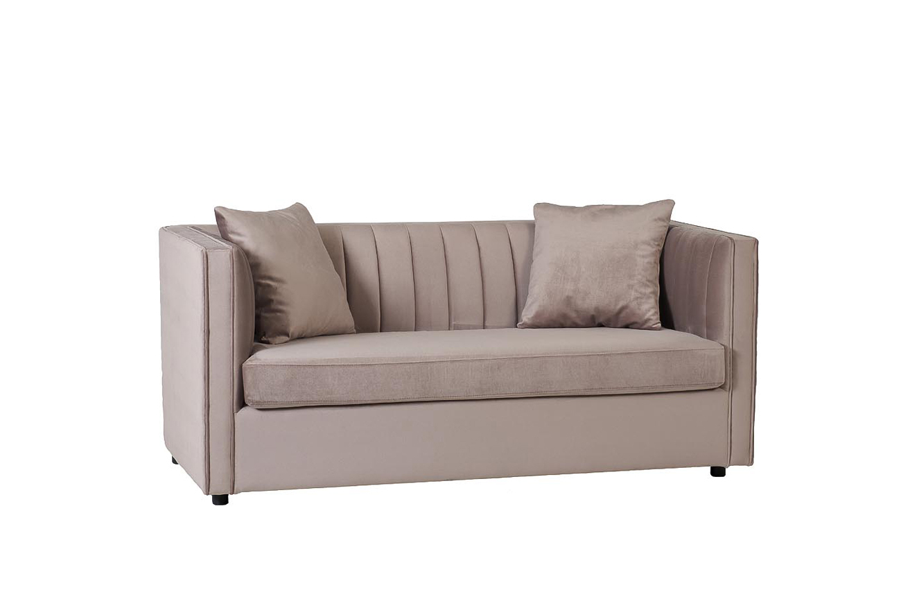 Диван Paolo двухместный pаскладной бежевый Garda Decor PAOLO180-2K-БЕЖ-Bel16