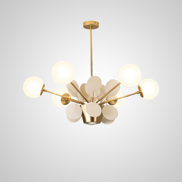 Потолочный светильник MATISSE CH L8 White by ImperiumLoft