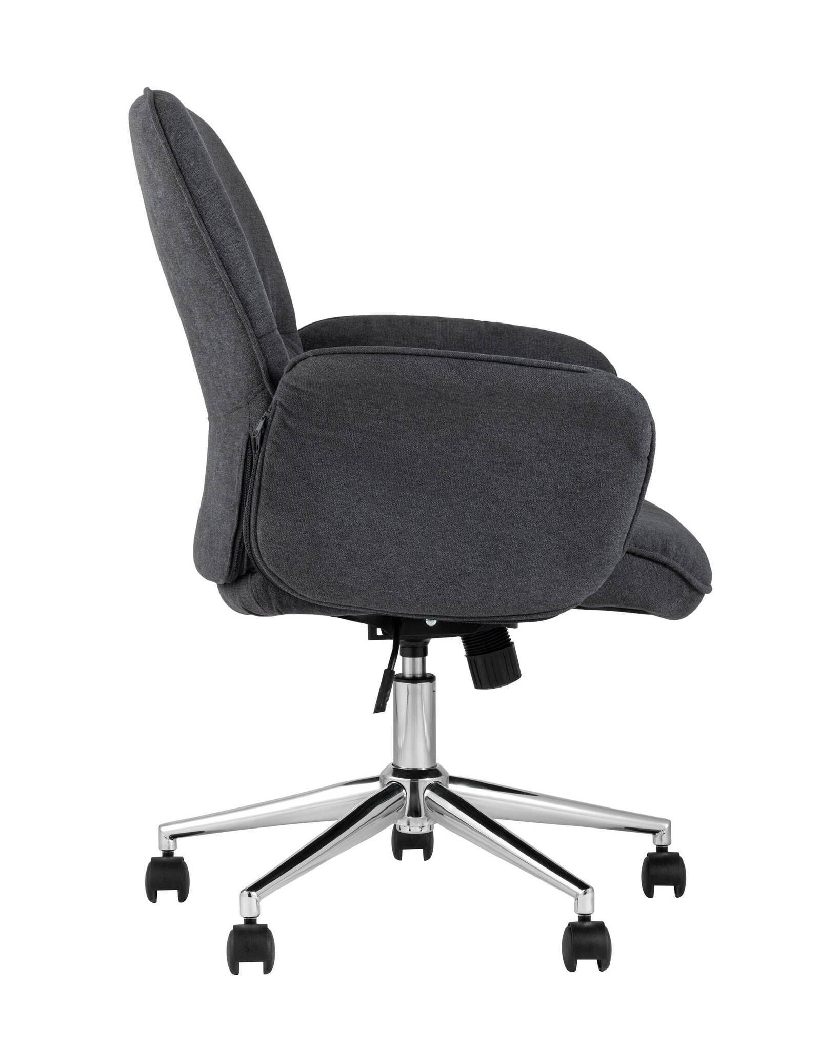 Стул офисный Simona серый Stool Group