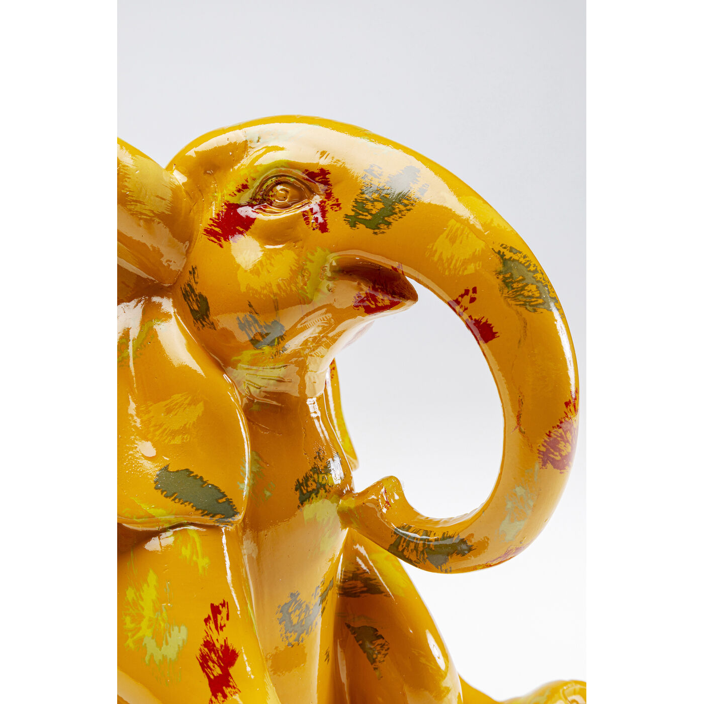 Фигура декоративная Elephant Dots Yellow 18 см KARE 56173