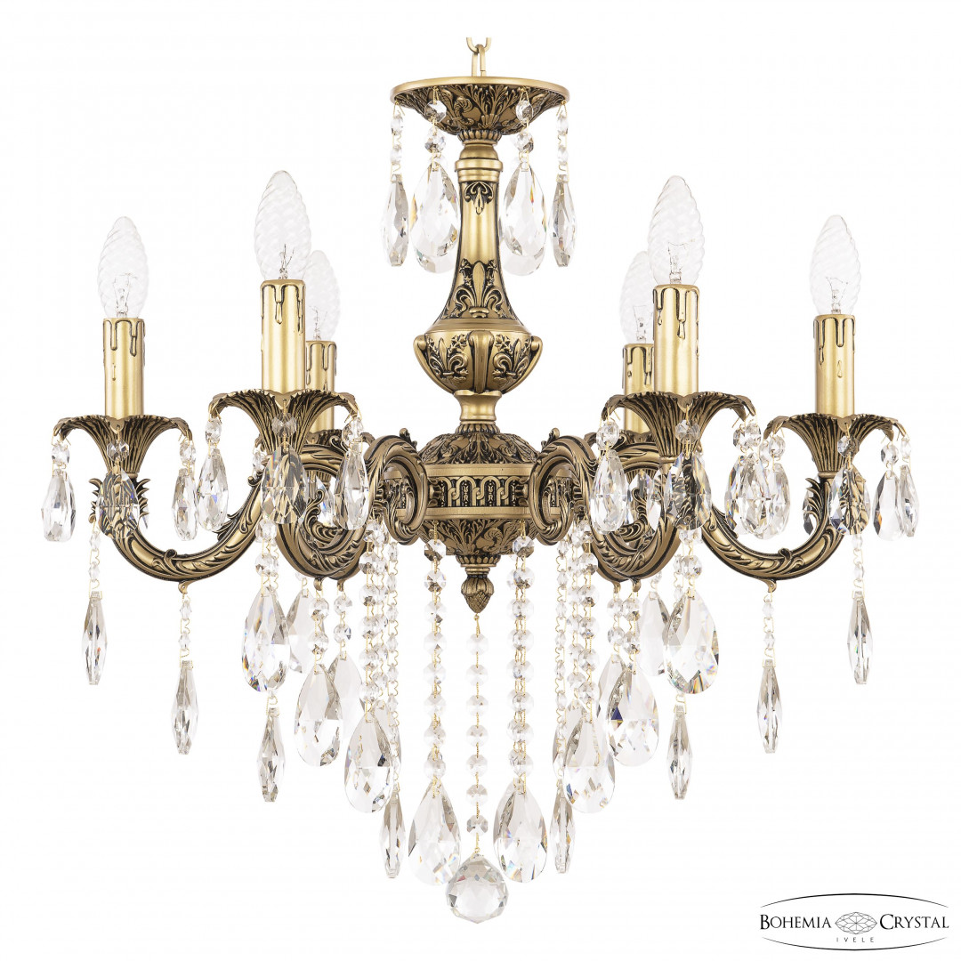 Люстра хрустальная AL79101/6/175 B AGB Bohemia Ivele Crystal