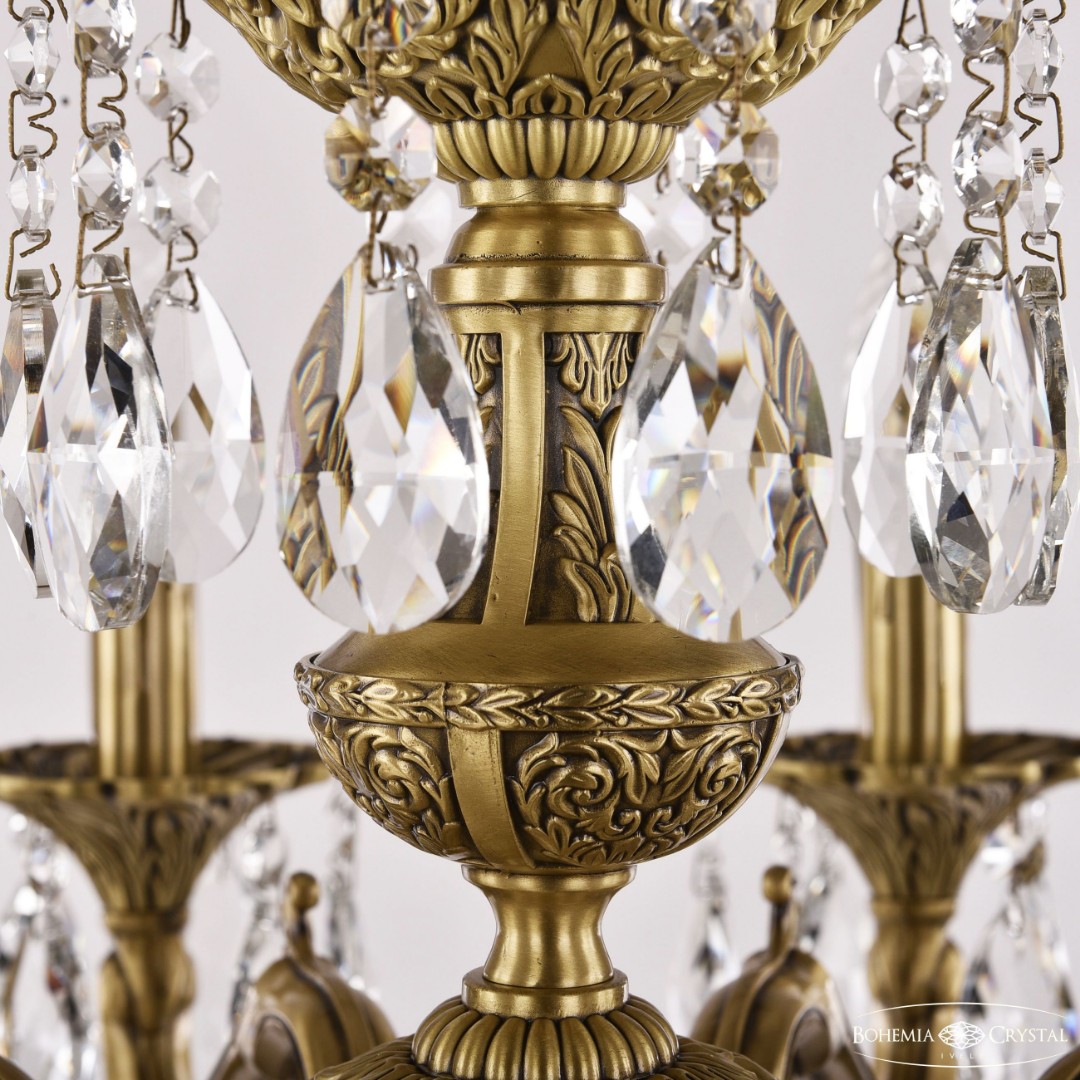 Люстра бронзовая с хрусталём 72202/10/210 A FP