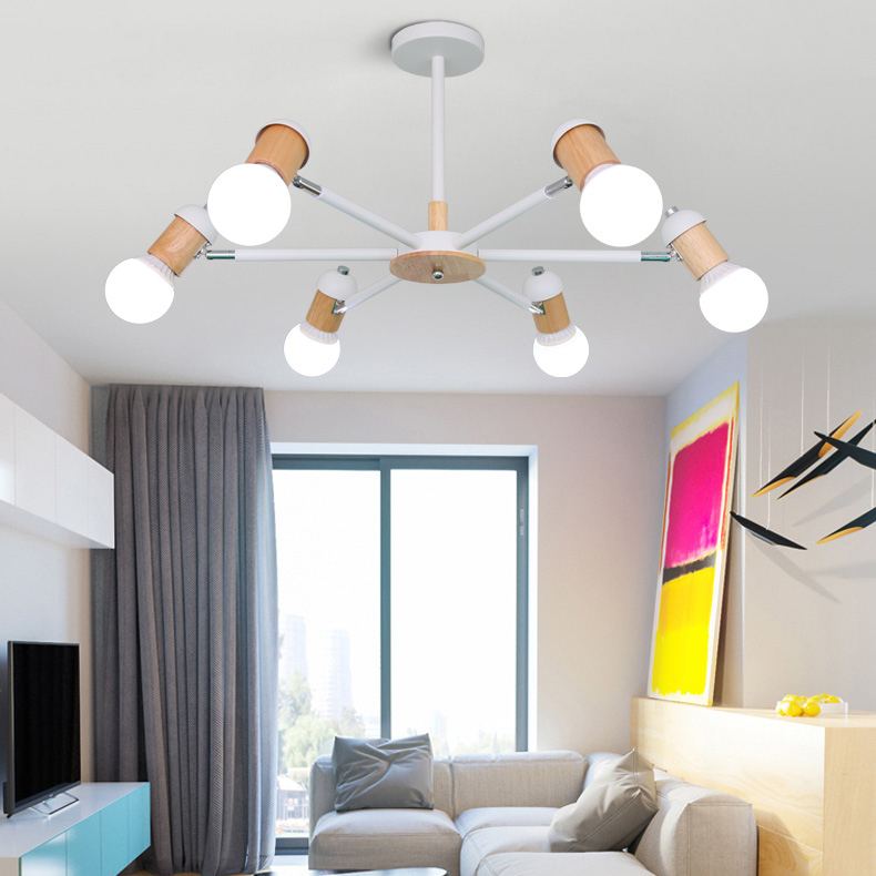 Люстра на штанге MERE D80 Green by ImperiumLoft