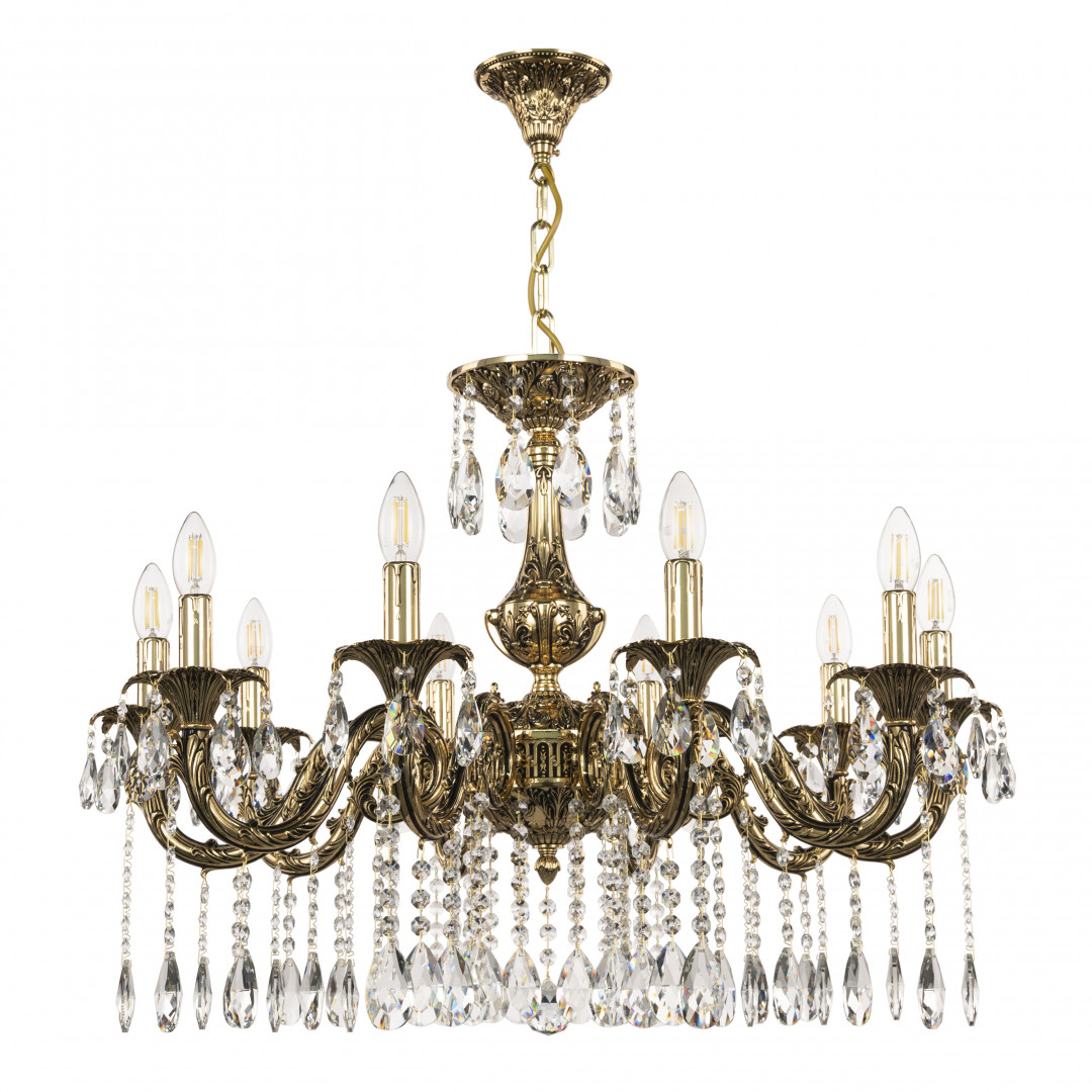 Люстра с хрустальными подвесками AL79101/10/250 A GB Bohemia Ivele Crystal