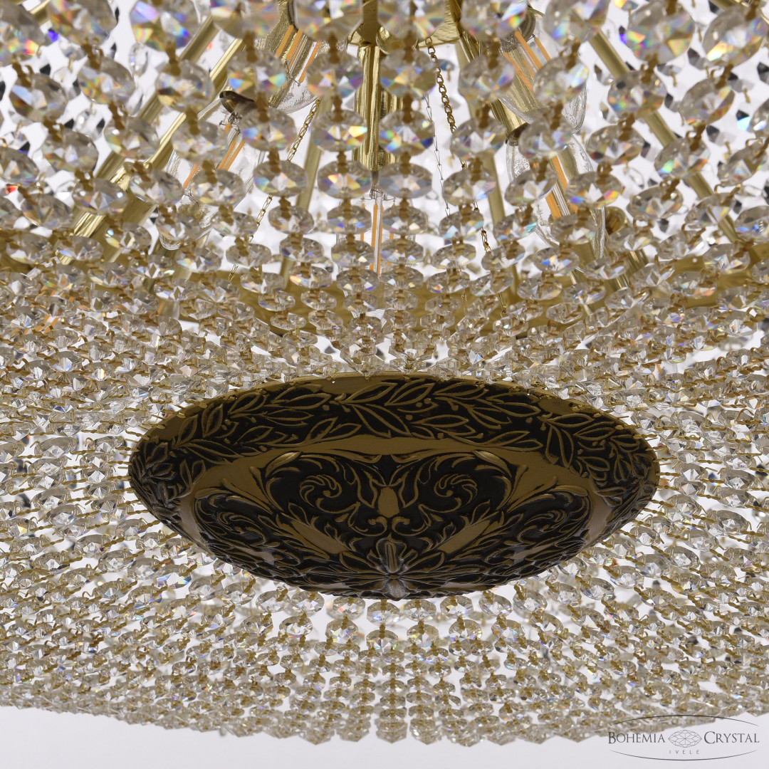Люстра хрустальная AL2111H201/20+10/160OL/2D AGB Bohemia Ivele Crystal