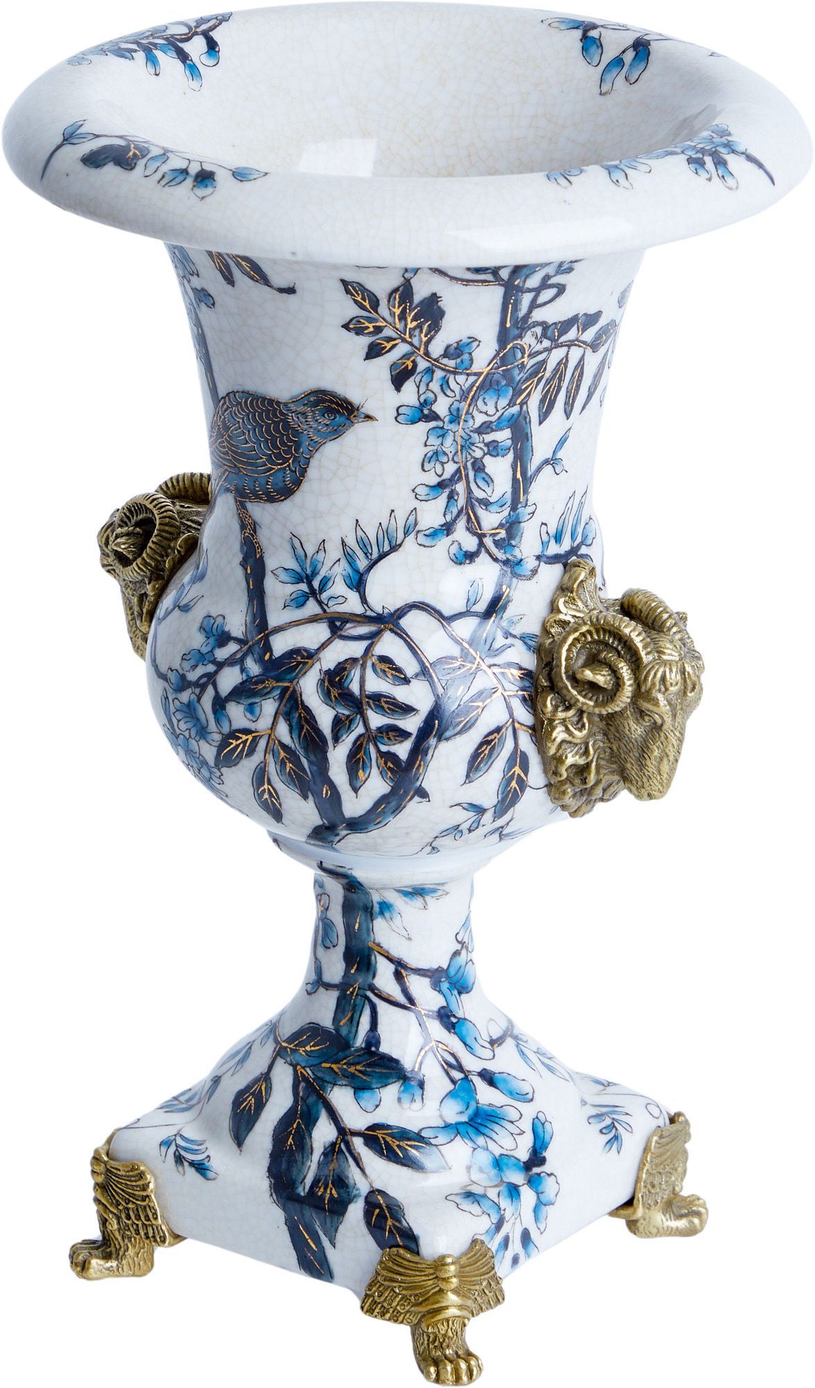 Ваза с овнами Glasar 31G2131/D578C/HX1611