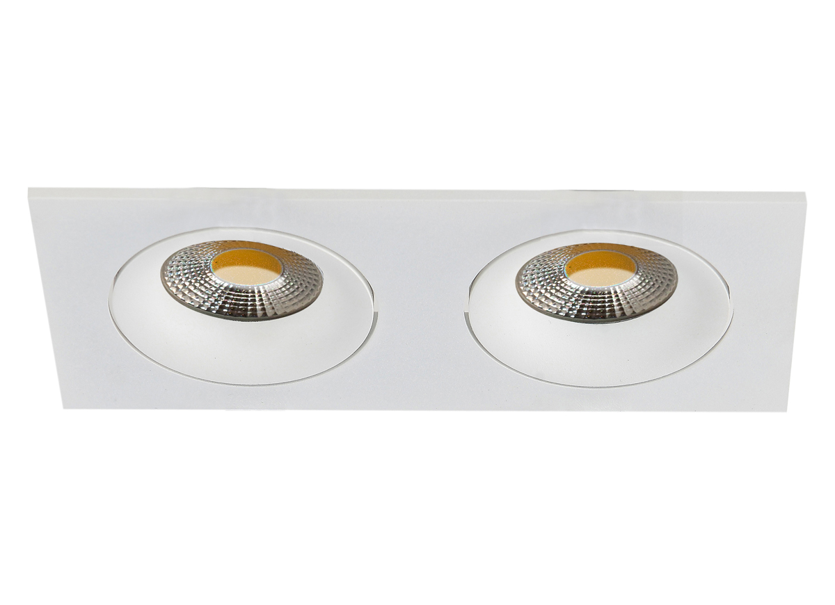 Встраиваемый поворотный светильник под сменную лампу Donolux DL18412/02TSQ White