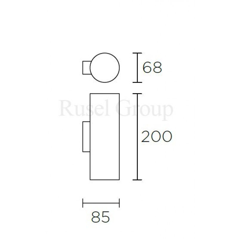 Настенный светильник Leds-C4 PIPE AP