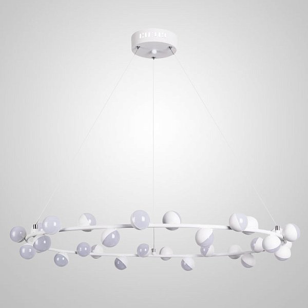 Подвесная люстра AQUATIO L30 White by ImperiumLoft