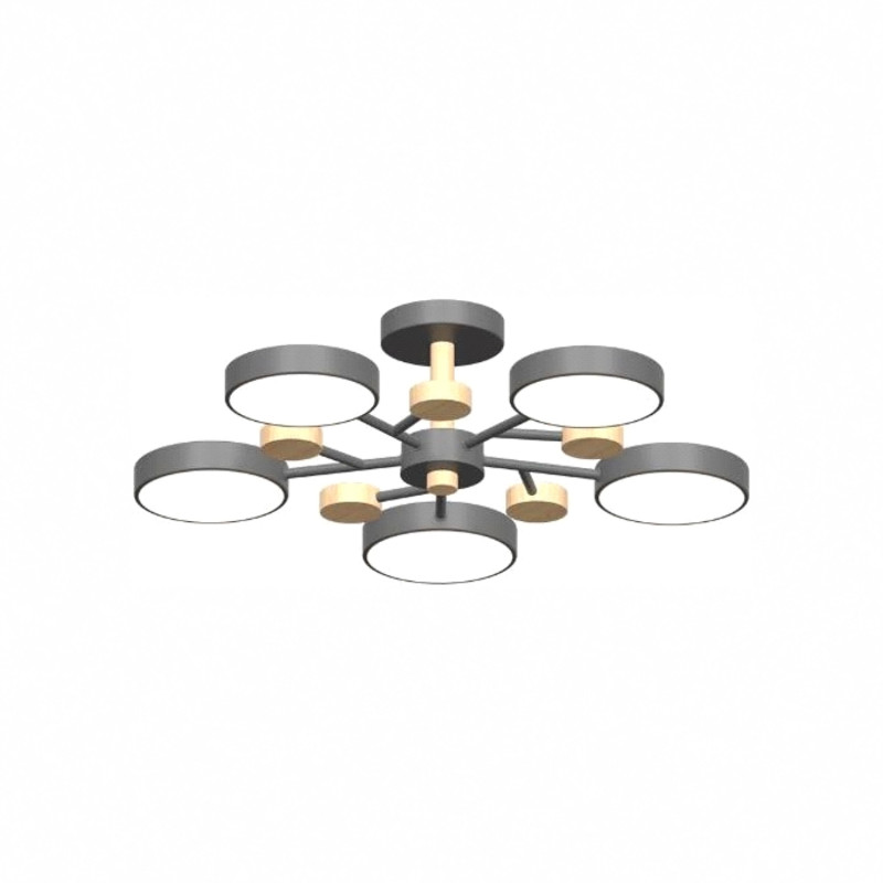 Люстра на штанге LED4U L3204-620 GR