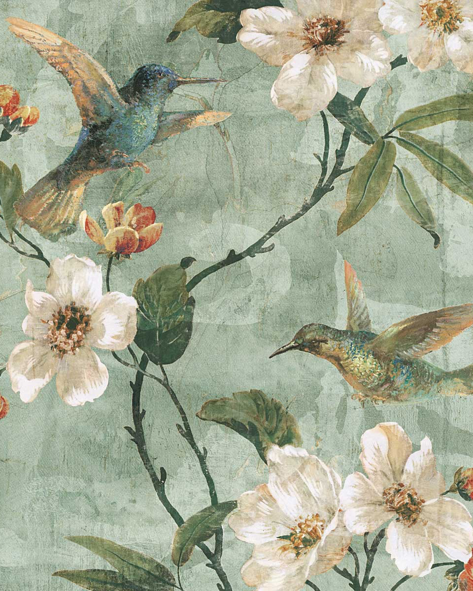 Квадратный постер Birds of a Feather Louvre Home DZ24042203