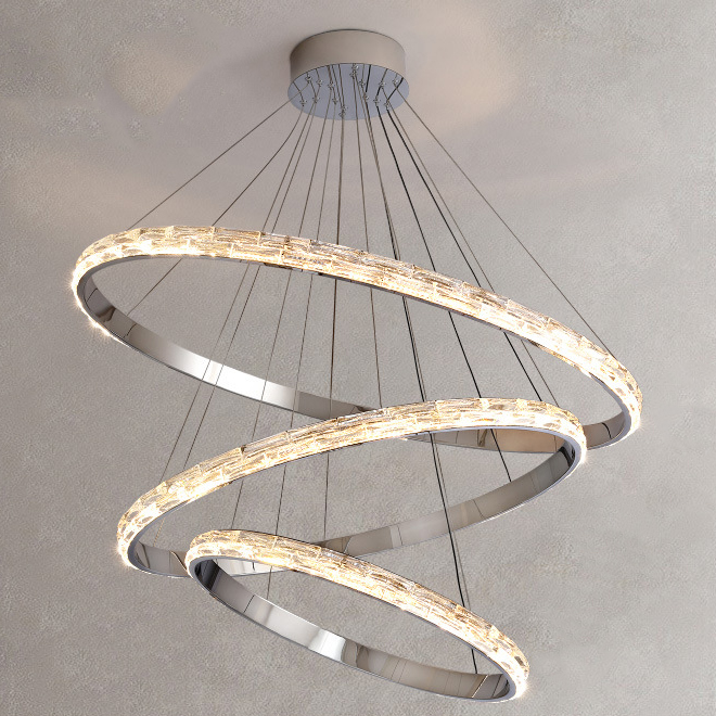 Подвесная люстра CAROLIN D40+60 by ImperiumLoft