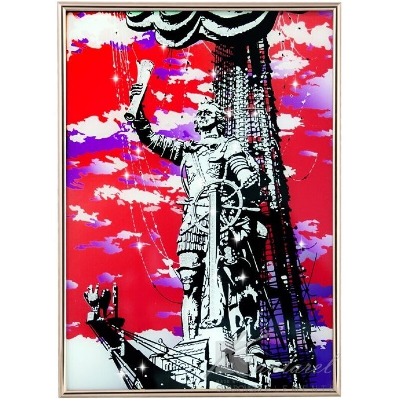 Картина Kantarel  Петр 1 (УФ красная) 271.108.74.0 (УФ 3)