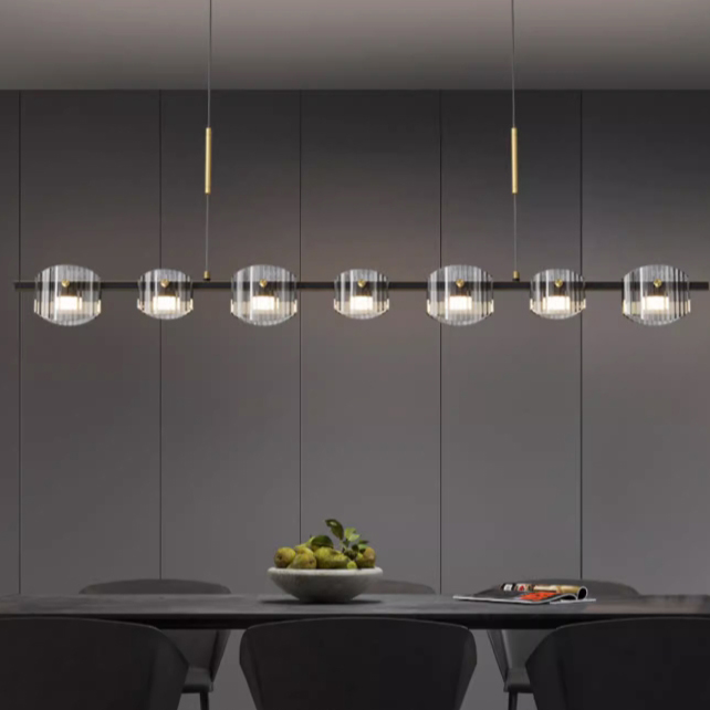 Подвесной светильник NICOLETTA D LONG L130 Black by ImperiumLoft