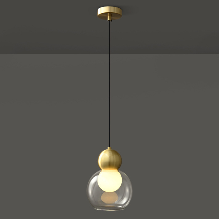 Подвесной светильник FANUEL D15 Brass by ImperiumLoft