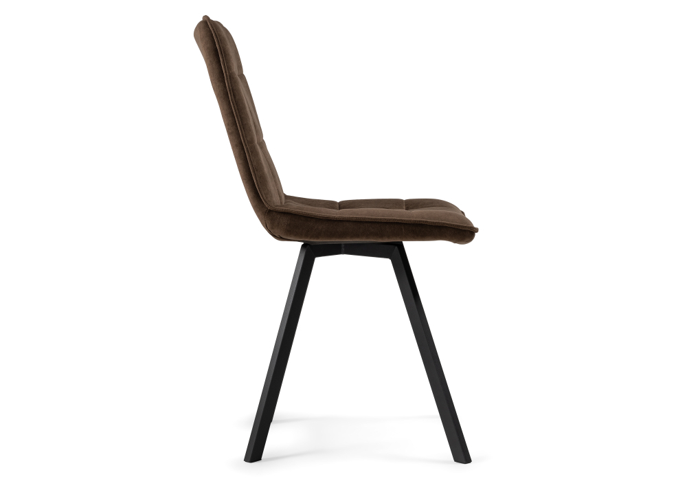 Стул Woodville Летисия шоколад / черный 491331