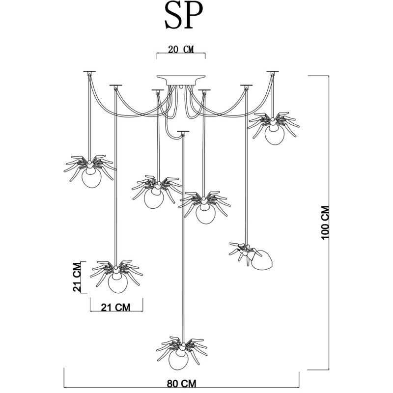 Детский светильник Divinare 1308/02 SP-7