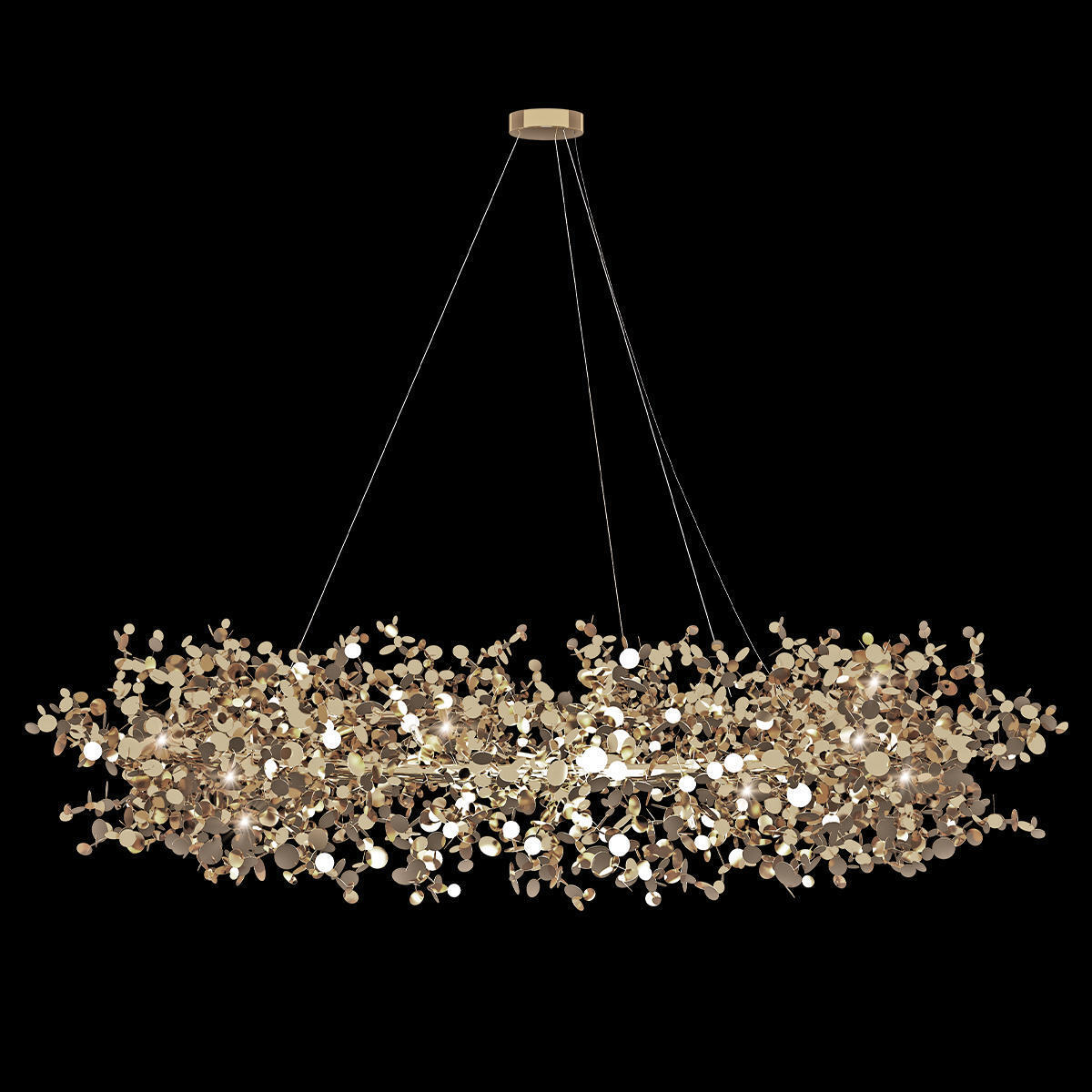 Подвесная люстра LOFT IT Spark 10101/1000 Gold