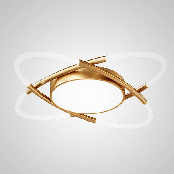 Потолочный светильник IRIA D60 Gold by ImperiumLoft