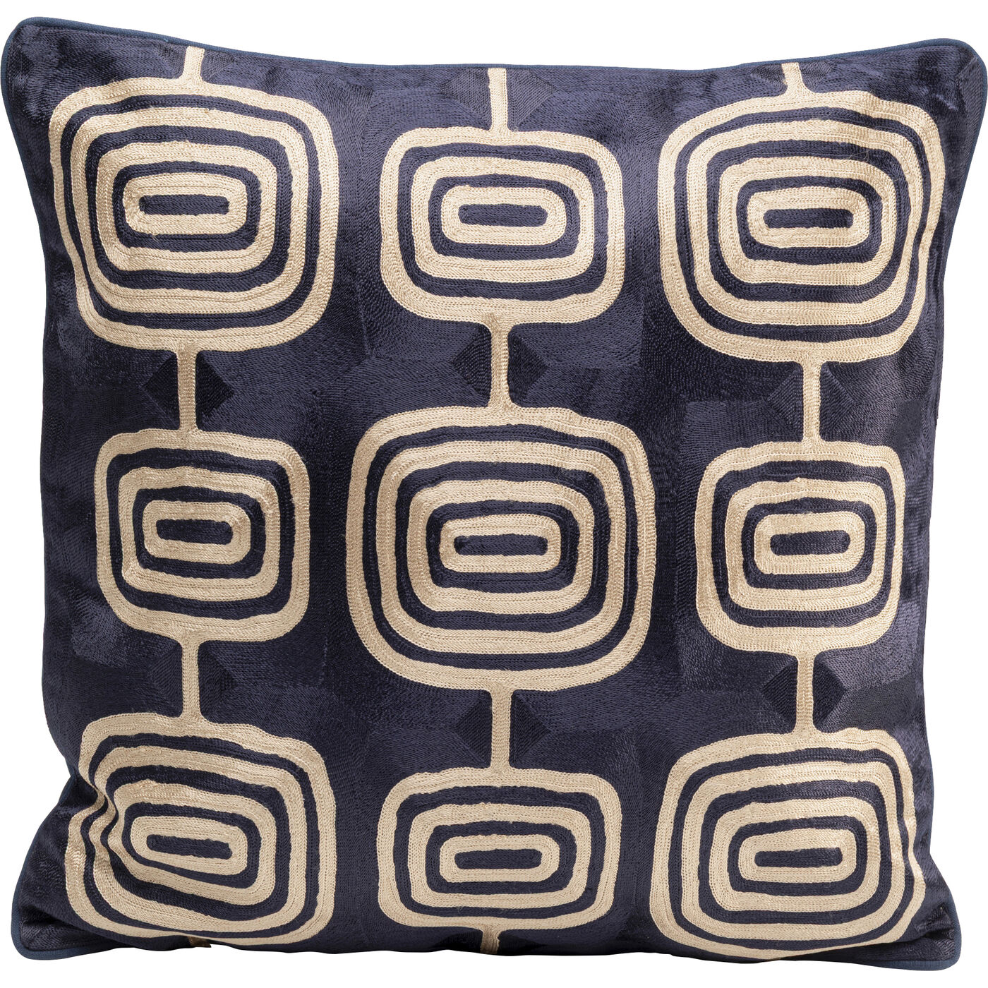 Подушка Catena Gold 50x50cm KARE 58426