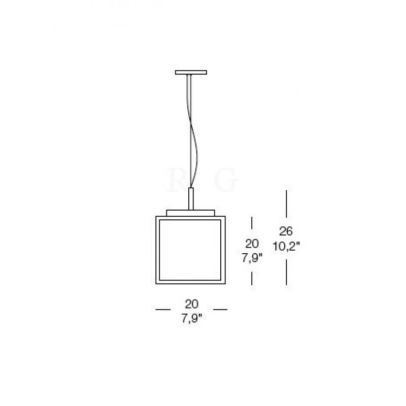 Подвесной светильник Morosini Dice SO 20 Подвесной светильник Morosini Dice SO 20