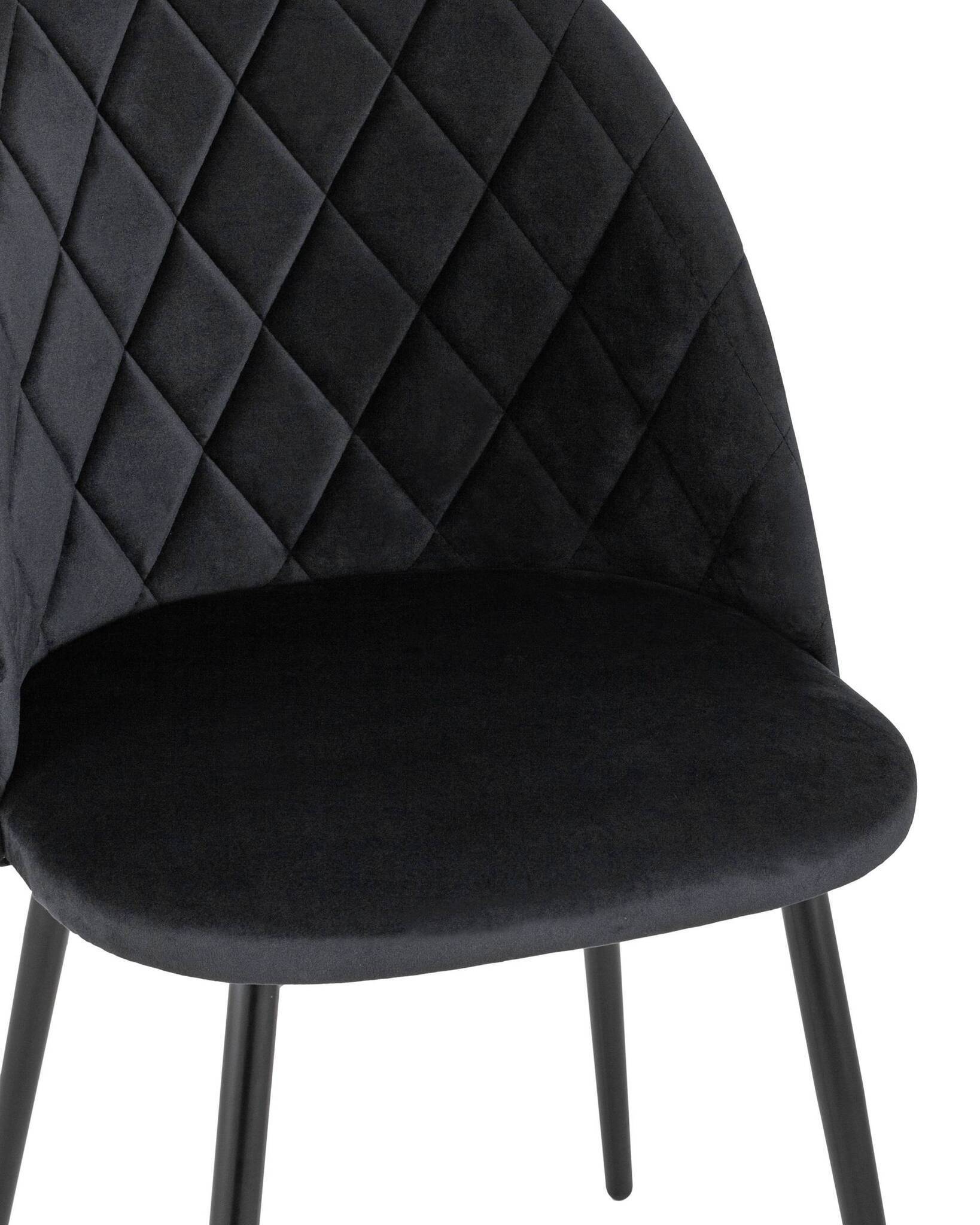 Стул Марсель велюр черный Stool Group
